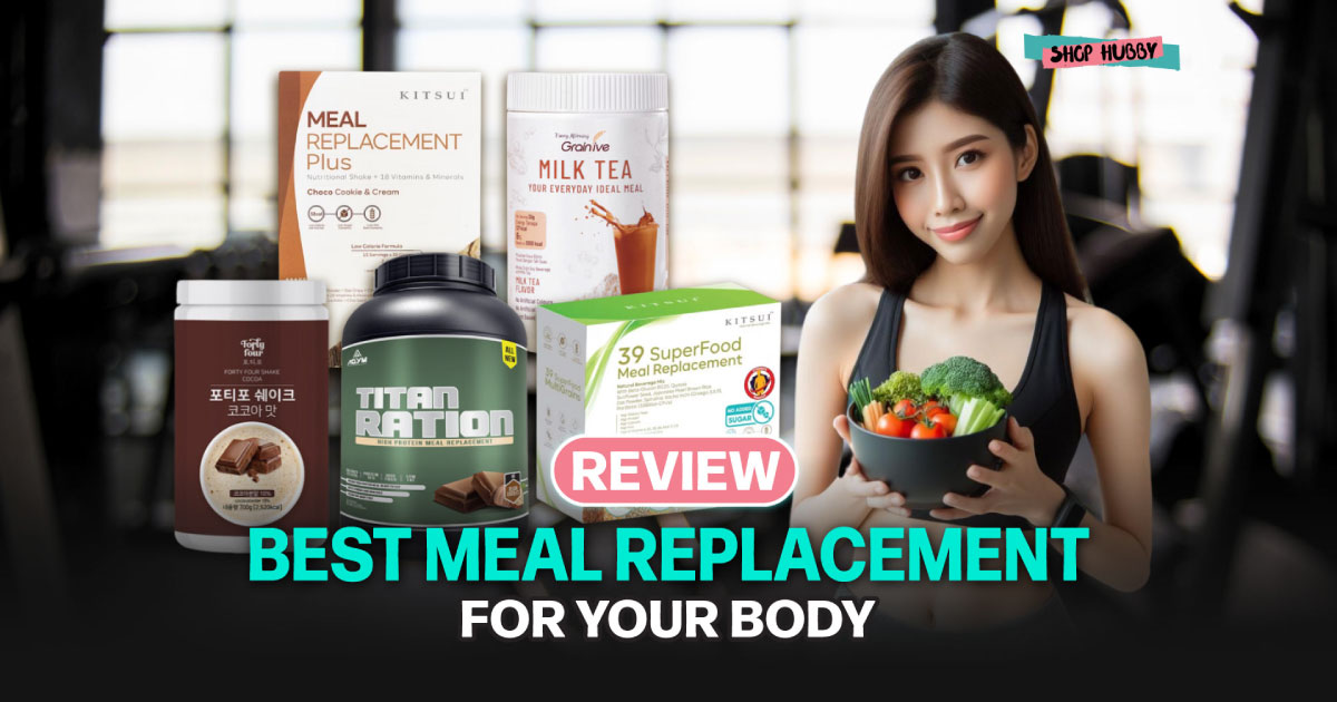 5 Best Meal Replacement Malaysia 2024 Best For Weight Loss High