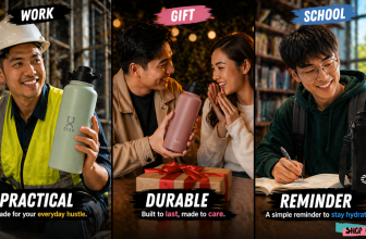 Best Water Tumbler Malaysia: Durable Practical Food Grade Stainless Steel with Customizable Engraving Colour Options and Large Volume Capacity