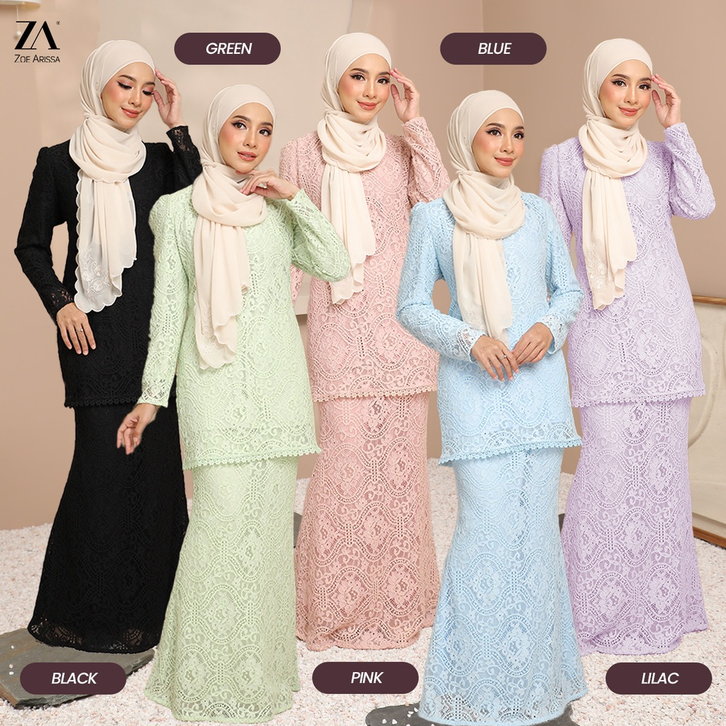 Baju Kurung Lace Zoe Arissa Giovanni